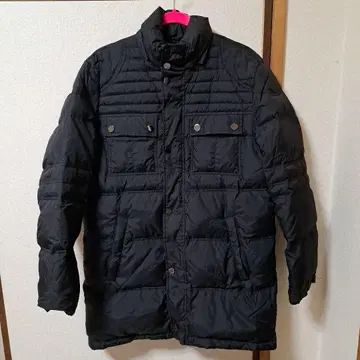 블랙 다운 자켓 M 사이즈
