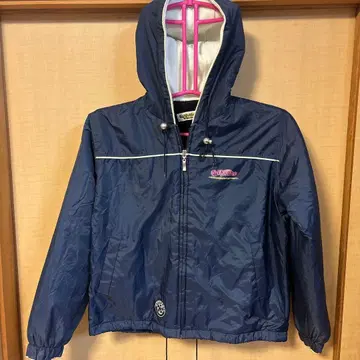 Hysteric Glamour 후드 부착 자켓 네이비