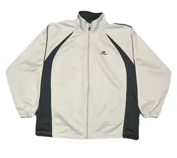 뉴발란스 트랙 자켓 그레이/블랙 쇼트 기장