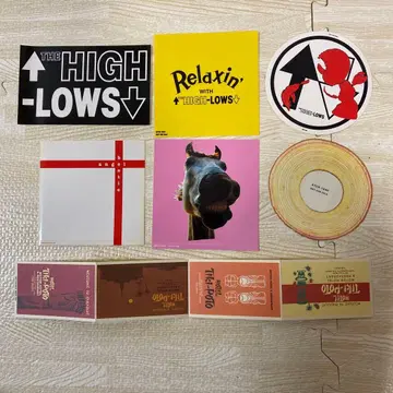 스티커 HIGH LOWS 씰 하이로우즈