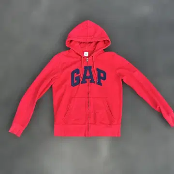 GAP 후드 부착 지퍼 후드티 사이즈 M