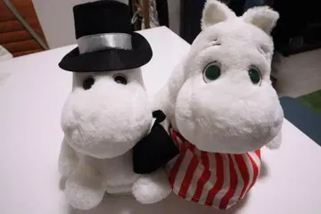 마쉬멜로우 봉제 인형 (무민 아빠, 엄마)