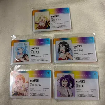 Hello HappyWorld circle 회원증풍 아크릴 키체인