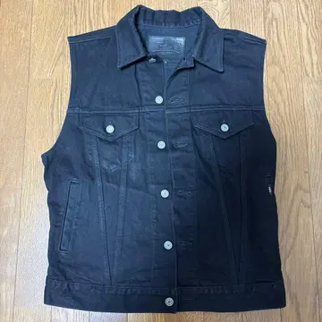 RATS 랏츠 블랙 데님 베스트