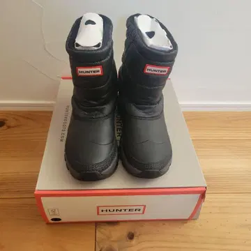 새상품급 HUNTER 블랙 부츠