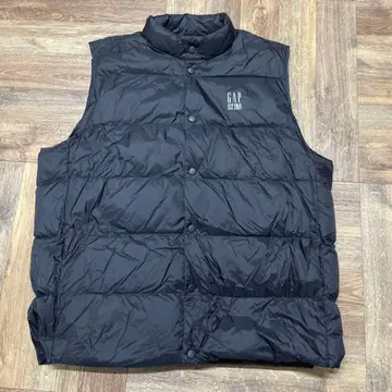 GAP 블랙 다운 90% 페더 10% 베스트 사이즈 L