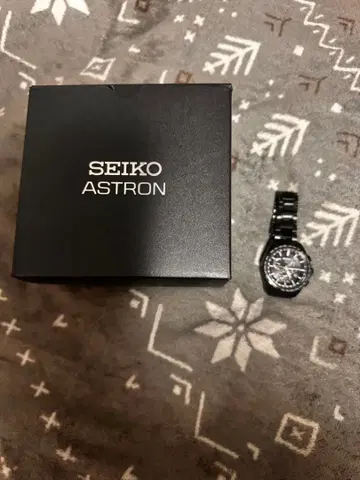 SEIKO ASTRON SBXB079 8X53-0AD0-2 블랙 시계