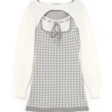 BUBBLES 버블스 걸리시 레이어드 니트 원피스