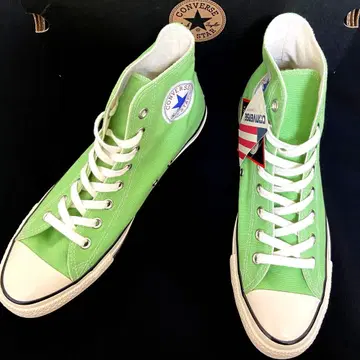 ALL STAR US HI FLUORESCENT GREEN us9.5