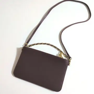 MARCO BIANCHINI 트리오 숄더백 2WAY 보르도