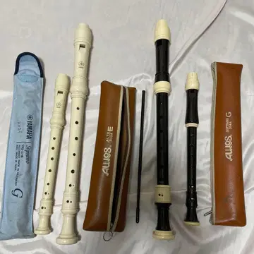 리코더 4개
