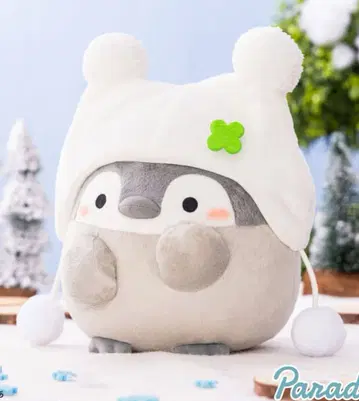 코우펜짱 솜사탕 폼폼 모자 BIG 봉제 인형