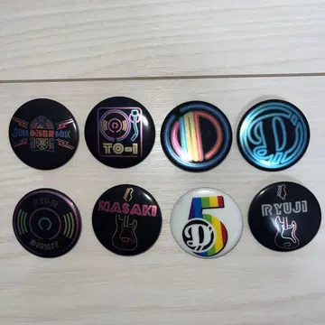 DISH// 캔뱃지 세트 8개