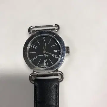 12910 페라가모 쿼츠 손목시계 블랙