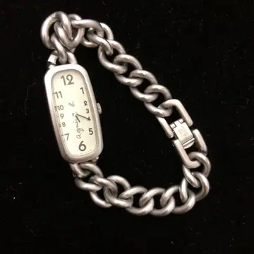 agnis b. 실버 쿼츠 손목시계 배터리 교체 완료