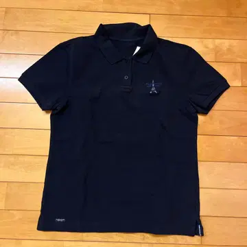 에펠탑 자수 블랙 피케 셔츠