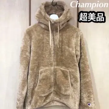 새상품급 Champion 보아 플리스 카멜