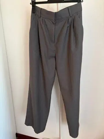 IENA 이에나 TR 개버딘 턱 스트레이트 팬츠 34