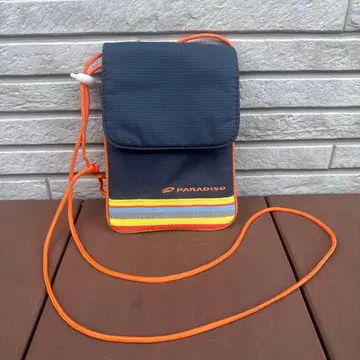 PARADISO 사코슈 네이비 지퍼 포켓