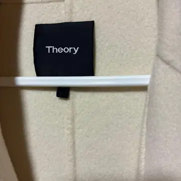 Theory 보이 코트 아이보리