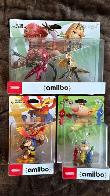 amiibo 피규어 호무라 히카리 반조 카주이 피크민 올리마