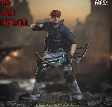 새상품 1/12 크라우저 액션 피규어 바이오 미사용 PATRIOT