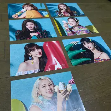 낱개 판매 가능 TWICE 포토 카드 6장