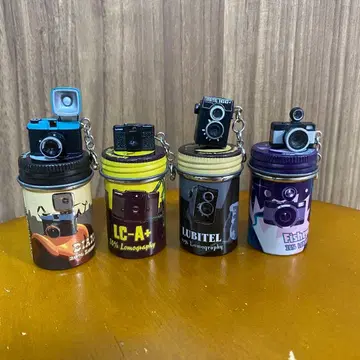 lomography 미니 피규어 4종 세트