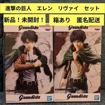 그란디스타 진격의 거인 엘렌 리바이 피규어