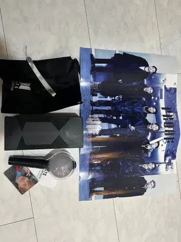 BTS MAP OF THE SOUL 응원봉 트레이딩 카드 포스터 포함