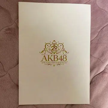 AKB48 20th 무도관 라이브 멤버 메시지집