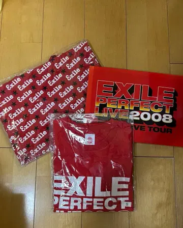 EXILE PERFECT LIVE 2008 티셔츠 S 사이즈