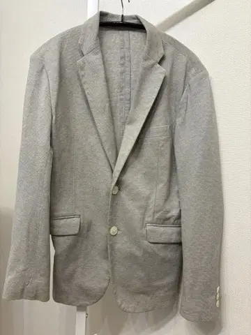 417 EDIFICE 라이트 그레이 테일러드 자켓