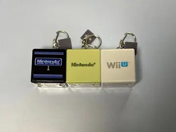 3개 세트 닌텐도 뮤지엄 시동음 키링 Nintendo