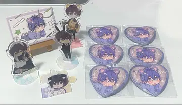 쇼타오니 아크릴 스탠드 캔 배지 굿즈 세트