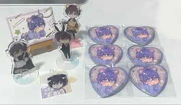 쇼타오니 아크릴 스탠드 캔 배지 굿즈 세트