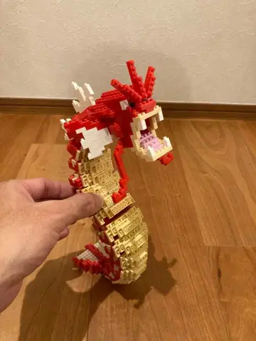 나노 블록 빨간색 갸라도스