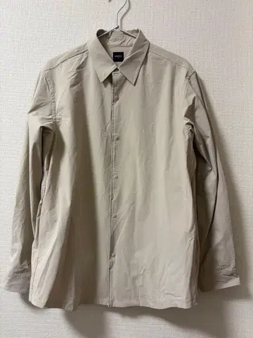 EDIFICE 베이지 긴팔 셔츠 M