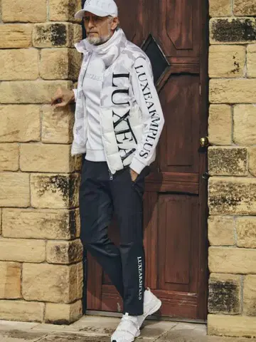 LUXEAKMPLUS 23AW 새상품 골프 방수 포켓 방풍 롱 팬츠