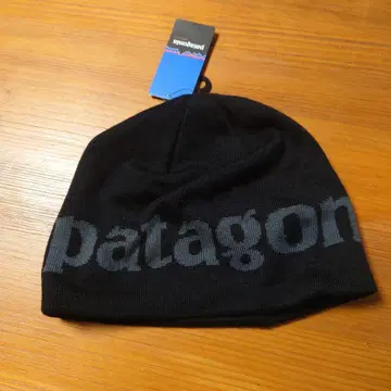 patagonia 정품 비니 햇 블랙 니트 모자 니트 캡