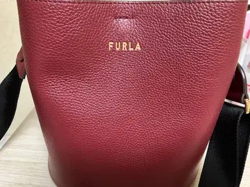 FURLA 버건디 핸드백