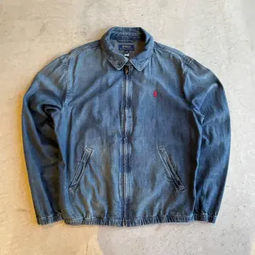 90s 랄프 로렌 데님 스윙탑 Bayport 데님 자켓