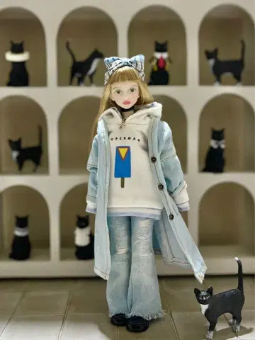 TTYA 브라이스 후드티 landoudou 체리짱 리카짱