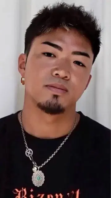 [ 초레어 ] 카즈하라 류토 착용 타입 터콰이즈 플라워 콘초 탑