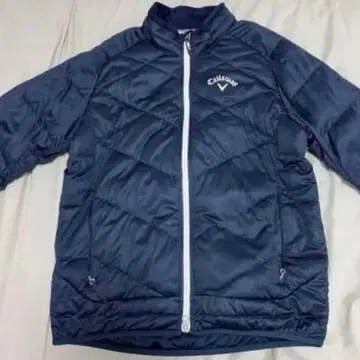 Callaway 네이비 퀼팅 자켓