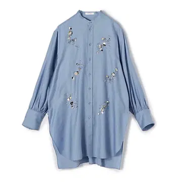 macphee 맥피 코튼 몰스킨 튜닉 블라우스