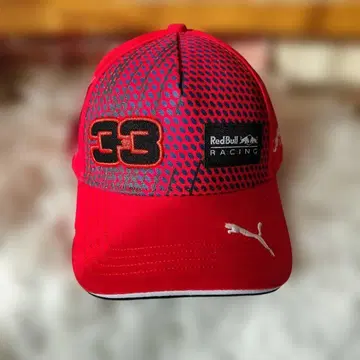 구형 모델 RedBull x 페르스타펜 33 PUMA 레드 캡