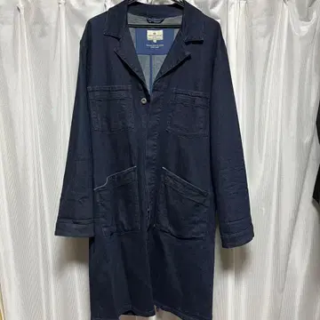 그랜드글로벌 데님 샵코트 인디고 커버올 오카야마