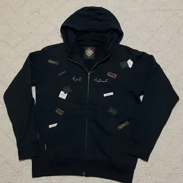 [ Karl Helmut ] 칼 헬무트 맨투맨 지퍼 후드티 L