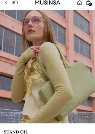 STAND OIL 숄더백 Post bag M